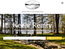 Tablet Screenshot of kezarrealty.com